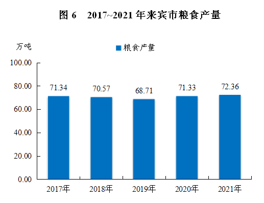來(lái)賓市2021年國(guó)民經(jīng)濟(jì)和社會(huì)發(fā)展統(tǒng)計(jì)公報(bào)
