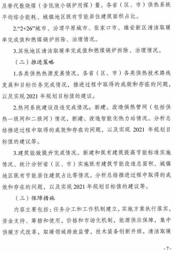 國家能源局、財政部、生態(tài)環(huán)境部、住房城鄉(xiāng)建設(shè)部發(fā)布關(guān)于開展北方地區(qū)清潔取暖中期評估工作的通知